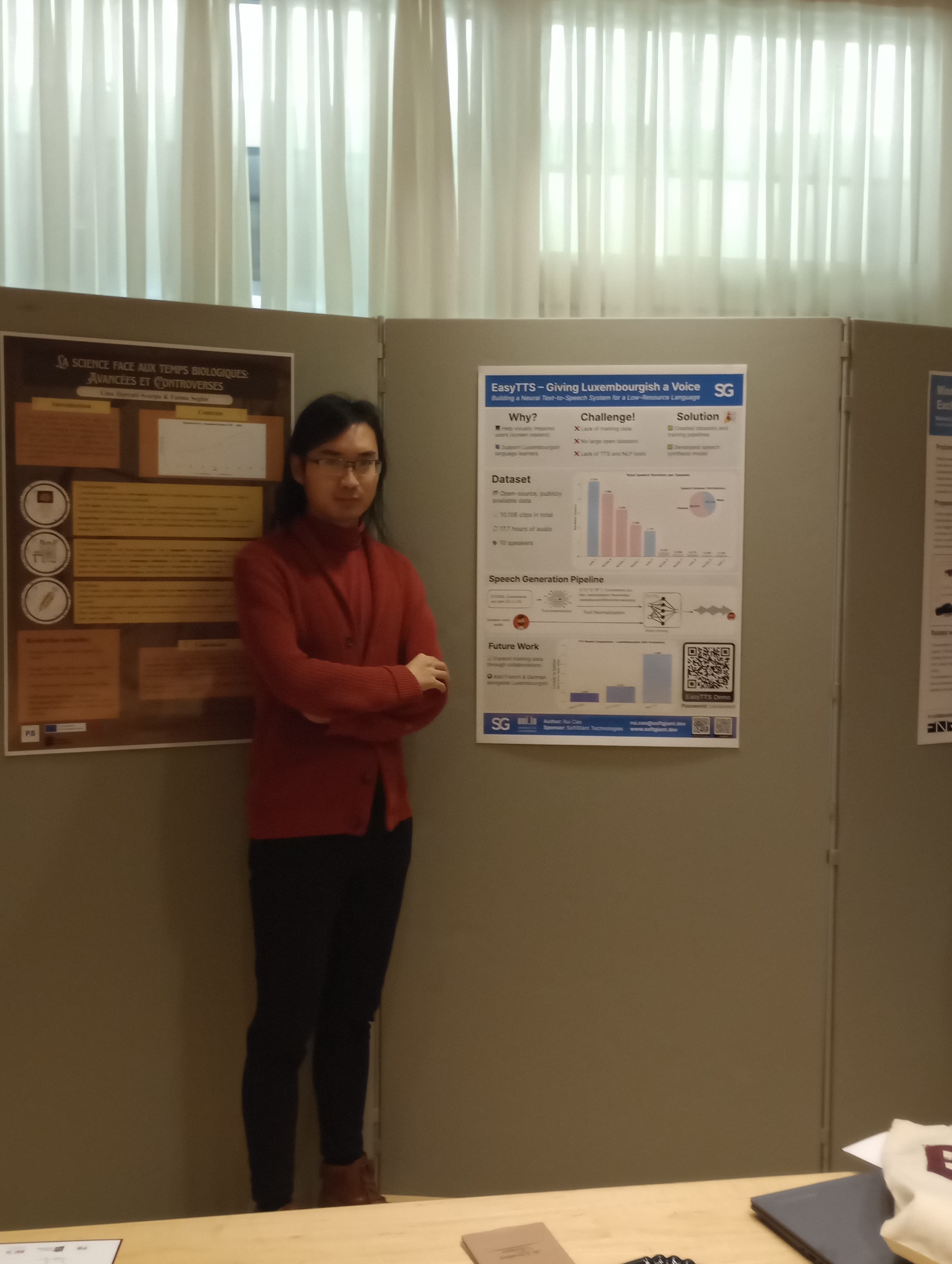 SoftGiant Presents Luxembourgish TTS Research at the Parliament